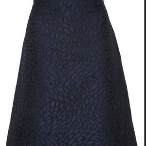 AVOCA ANTHOLOGY COLUMBA SKIRT: NAVY BLUE SIZE: 1 DUBLIN /8 US